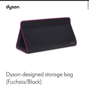 Dyson designed Airwrap Storage Bag - Fuchsia & Black NWT
